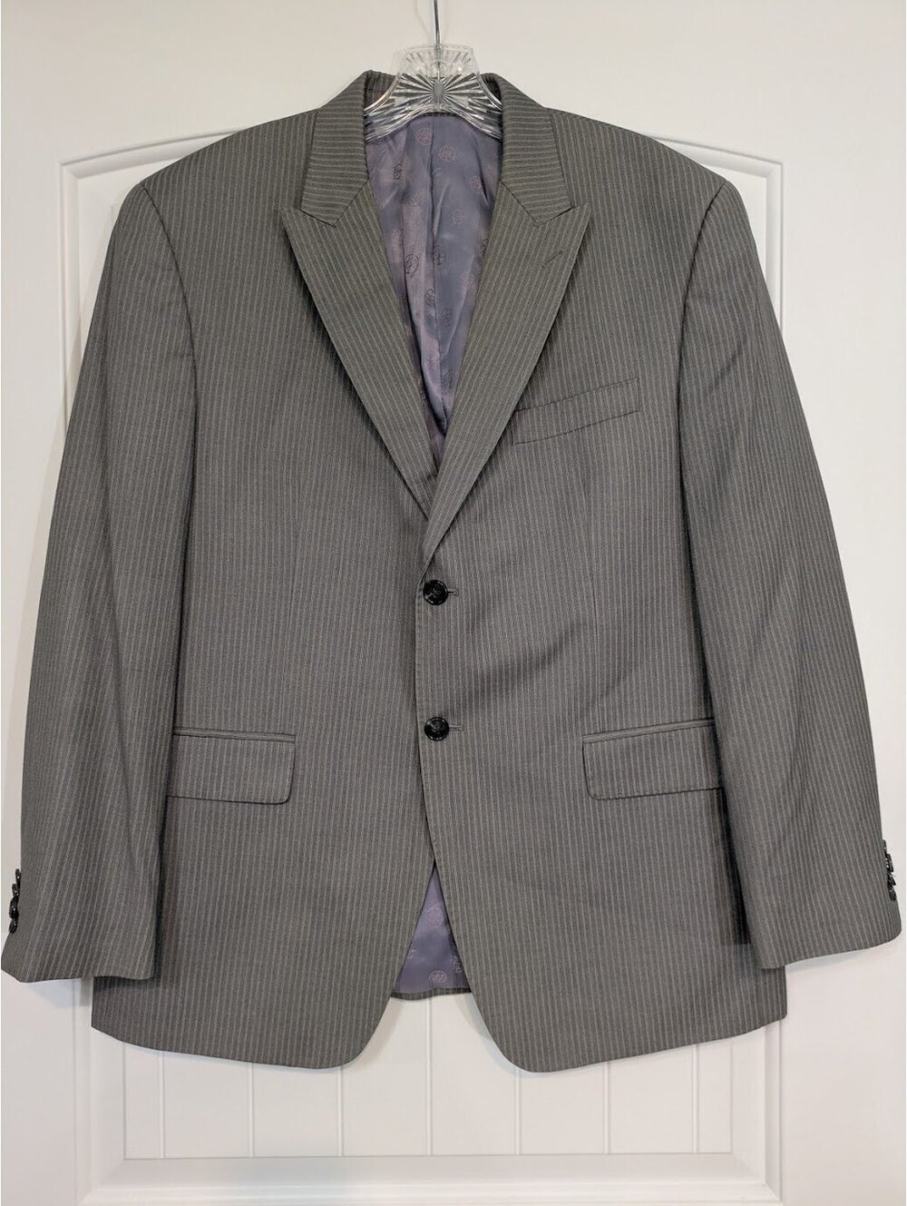 Sean John Grey & Purple Blazer — Men’s 42S — GUC